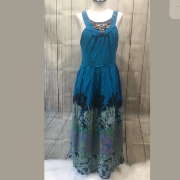 Moulinette Soeurs Dresses & Skirts - ☀️ Moulinette Soeurs Dress 10 blue floral silk max